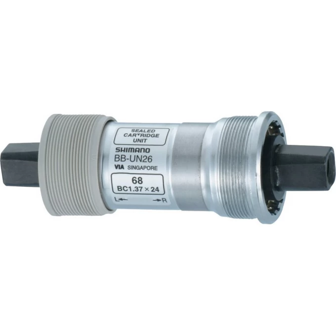Каретка SHIMANO UN26, 68/122.5(D-NL), с болтами, без упаковки ABBUN26B22B Каретка SHIMANO UN26, 68/122.5(D-NL), с болтами, без упаковки ABBUN26B22B