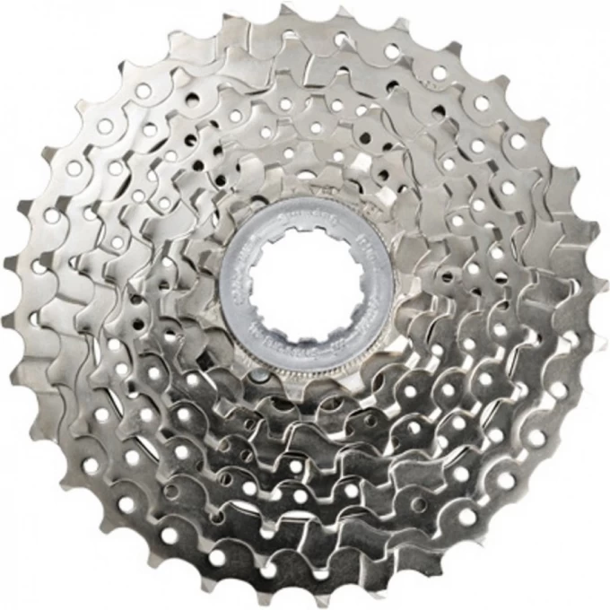 Кассета SHIMANO ALIVIO HG50, 8 скоростей, 11-32, никелированная ECSHG508132P Кассета SHIMANO ALIVIO HG50, 8 скоростей, 11-32, никелированная ECSHG508132P