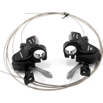 Шифтер SHIMANO XT, M780, ЛЕВ/ПР, 3X10СК, ТР.+ОПЛЕТК