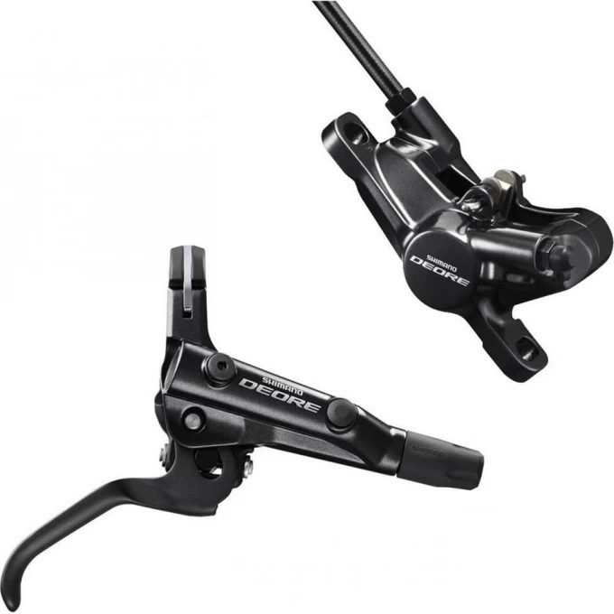 Тормоз дисковый SHIMANO DEORE M6000, BL (левый)/BR(передний), пластиковая колодка, 1000мм EM6000KLFPRA100 Тормоз дисковый SHIMANO DEORE M6000, BL (левый)/BR(передний), пластиковая колодка, 1000мм EM6000KLFPRA100