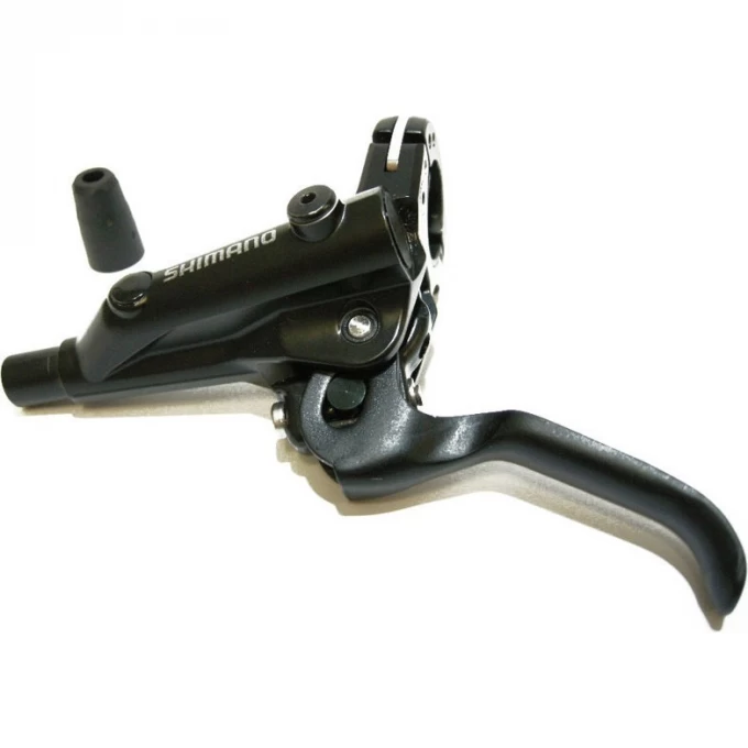 Тормозная ручка SHIMANO MT501, левая, для гидравлического дискового тормоза, черный EBLMT501LL Тормозная ручка SHIMANO MT501, левая, для гидравлического дискового тормоза, черный EBLMT501LL