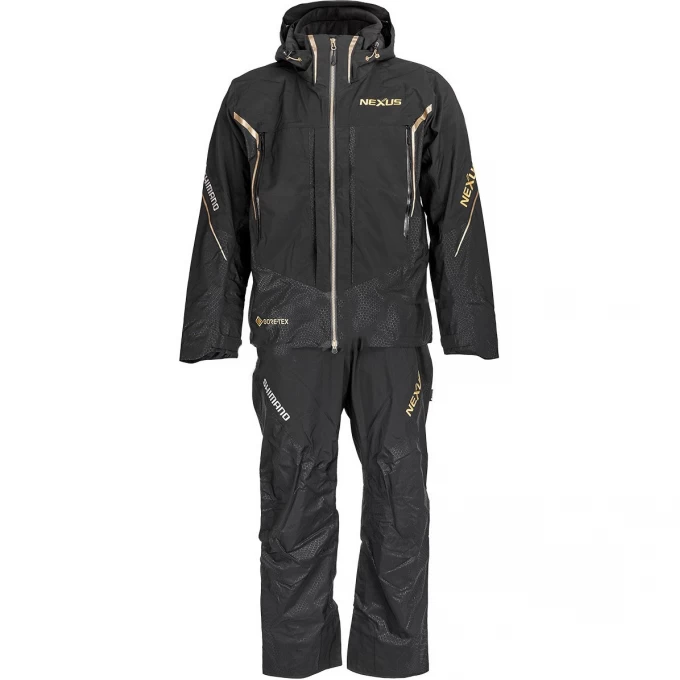 Костюм SHIMANO NEXUS RT-119S Gore-Tex, чёрный, размер XL 59YRT119S19 Костюм SHIMANO NEXUS RT-119S Gore-Tex, чёрный, размер XL 59YRT119S19