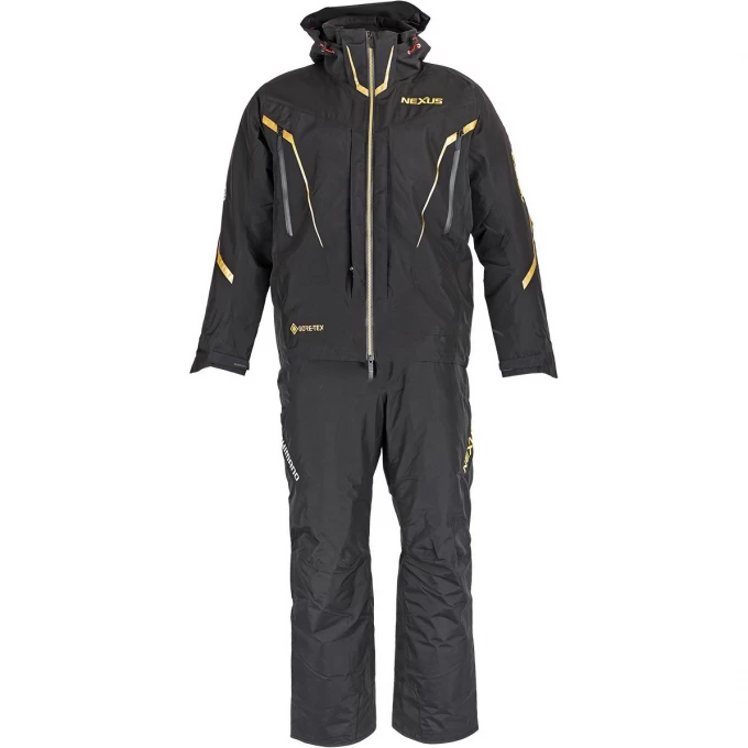 Костюм утеплённый SHIMANO NEXUS RB-119T Gore-Tex, чёрный, размер S 59YRB119T13 Костюм утеплённый SHIMANO NEXUS RB-119T Gore-Tex, чёрный, размер S 59YRB119T13