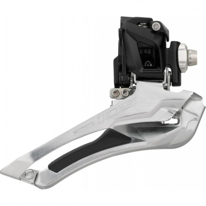 Переключатель передний SHIMANO 105, 5801, черный, на упор, для 2x11 скоростей IFD5801FL Переключатель передний SHIMANO 105, 5801, черный, на упор, для 2x11 скоростей IFD5801FL