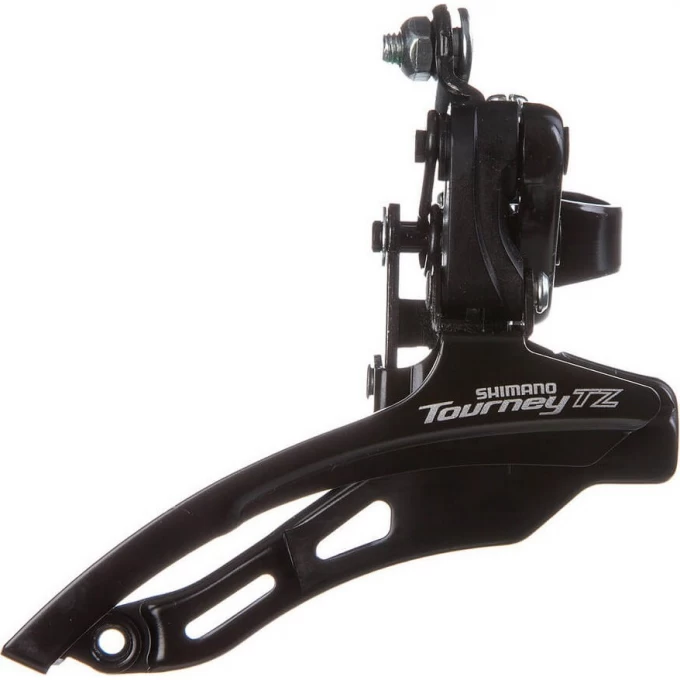 Переключатель передний SHIMANO TZ500, верхняя тяга, 28.6, 42T, без упаковки AFDTZ500DSTS6 Переключатель передний SHIMANO TZ500, верхняя тяга, 28.6, 42T, без упаковки AFDTZ500DSTS6