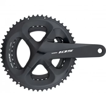 Система SHIMANO 105, R7000, 11 скоростей, 170 мм, 53/39T, черный