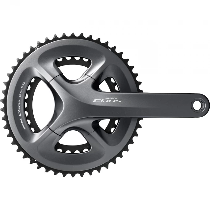 Система SHIMANO CLARIS, R2000, 170 мм, интегрированный вал, 8 скоростей, 50/34T EFCR2000CX04X Система SHIMANO CLARIS, R2000, 170 мм, интегрированный вал, 8 скоростей, 50/34T EFCR2000CX04X