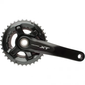 Система SHIMANO DEORE XT, M8000-2, 175мм, для 11 скоростей, 36x26T, без каретки, с бонками для CL 51.8мм/OLD 148мм
