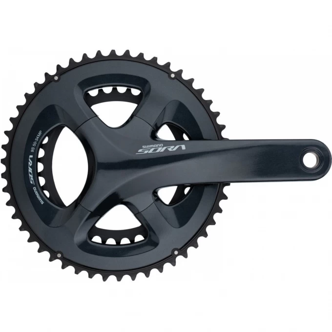 Система SHIMANO SORA, R3000, 175 мм, 50/34 без каретки EFCR3000EX04X Система SHIMANO SORA, R3000, 175 мм, 50/34 без каретки EFCR3000EX04X