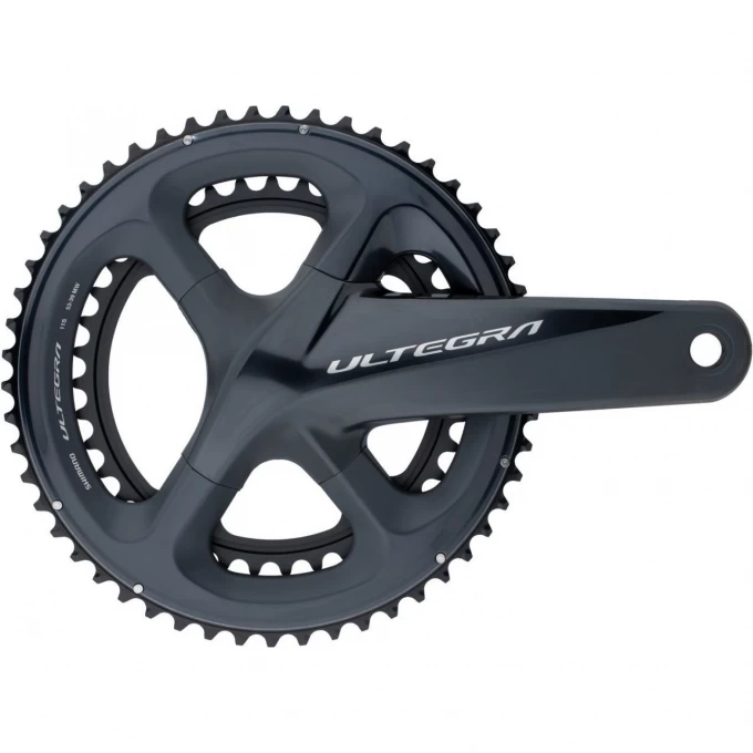 Система SHIMANO ULTEGRA, R8000, 172,5 мм, интегрированный вал, 53/39T без каретки IFCR8000DX39 Система SHIMANO ULTEGRA, R8000, 172,5 мм, интегрированный вал, 53/39T без каретки IFCR8000DX39