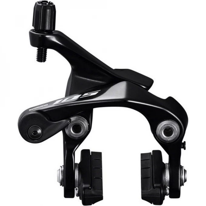 Тормоз клещевой SHIMANO 105, R7010, задний seat stay, колодки R55C4, IBRR7010RS82L Тормоз клещевой SHIMANO 105, R7010, задний seat stay, колодки R55C4, IBRR7010RS82L