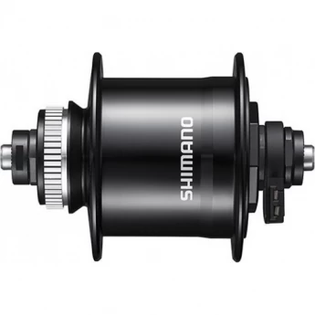 Втулка динамо SHIMANO DEORE UR705-3D, 32 отверстия, 6V-3W, под полую ось 12 мм (без оси), C. LOCK, SM-DH10, черная