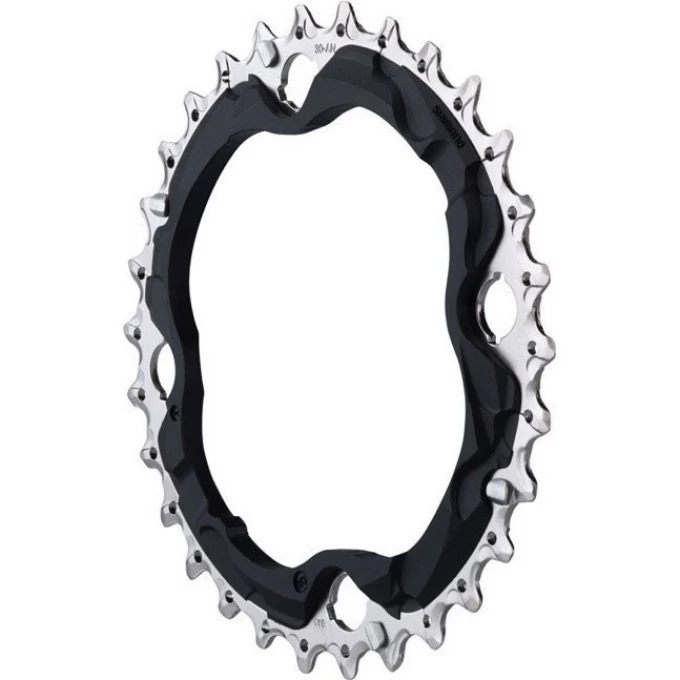 Звезда передняя SHIMANO DEORE, для M6000, 30T-AN, черный Y1WC98010 Звезда передняя SHIMANO DEORE, для M6000, 30T-AN, черный Y1WC98010